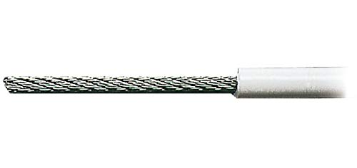 Câble INOX AISI 316 19fils recouvert PVC 2,5 x 4mm OSCULATI