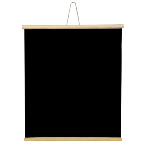 Image of 24x36 Inch Black Board for Kids for Home Study Room Accessories Chalk Notice Board, Teaching Board, Writing Board for Student, Office, School