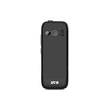 SPC Fortune 2 Max - telefon komórkowy dla seniorów z 4G | Wytrzymały ekran 2,4" i duże klawisze | 104 dB i podstawa ładująca | Przycisk SOS, profil lodu i konfiguracja. zdalny | 7J autonomia