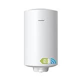 COMFEE' D50-15EFG Calentador de agua eléctrico mural de Accumolo 50 L Sobre fregadero de acumulación Compacto fácil de instalar, Blanco