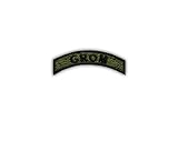 GROM- arc (Dark Green) - Sew-on - Embroidered Patch/Badge/Emblem