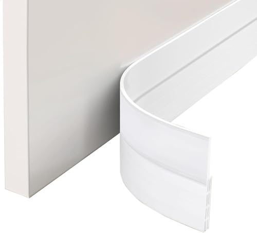 Burlete bajo puerta para un hogar silencioso y libre de polvo, tira autoadhesiva de 5x100cm 2