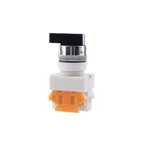 Interrupteur à bouton poussoir rotatif LAY37-11xb/3 pour commande industrielle 3 positions