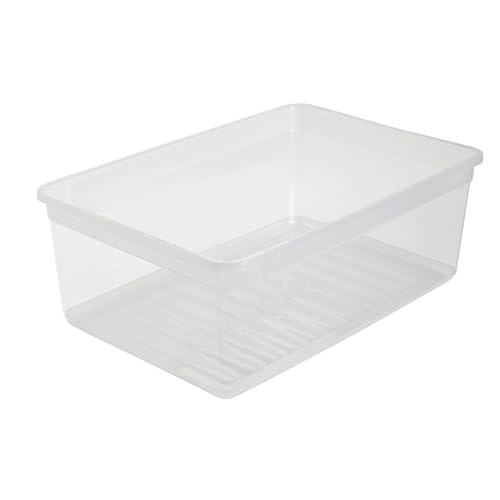 keeeper bea 4x Aufbewahrungsbox mit Air Control System, 39 x 26,5 x 14 cm, 11 l, Transparent