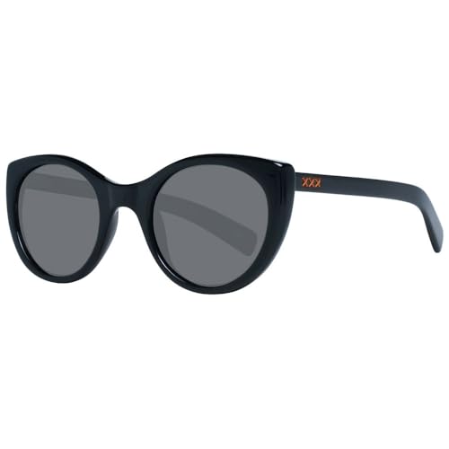 ERMENEGILDO ZEGNA mixte adulte ZC0009 01A 50 Montures de lunettes, Noir (Nero Lucido/Fumo)