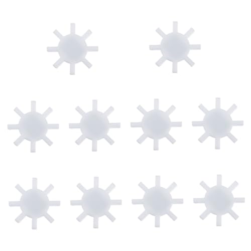Agitateurs magnétiques octogonaux lot de 10 pour stabiliser les solutions en bécher