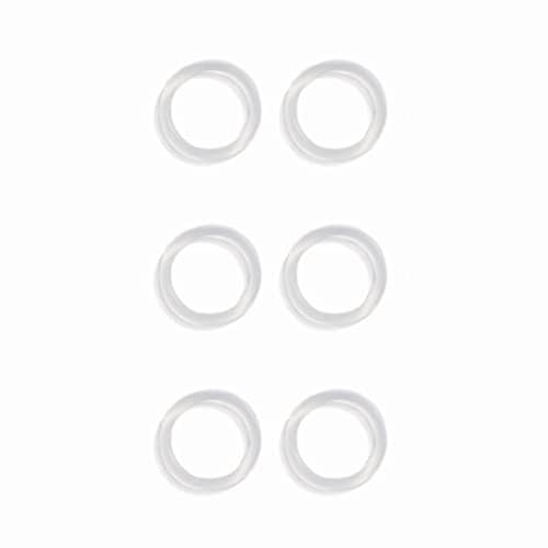 Adattatore Ciuccio in Silicone, Anello per Ciucci Senza Gancio, Supporto per succhietto, 6 Pezzi (10 PEZZI)