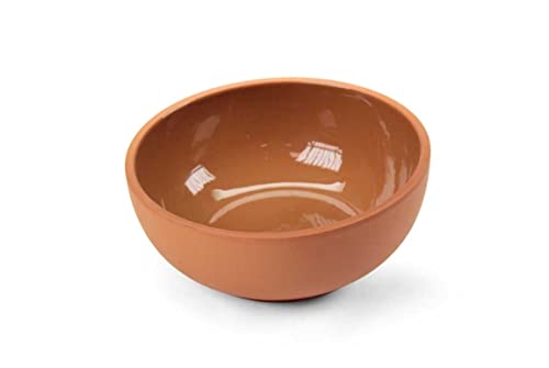 Gicos Ciotola tonda in terracotta da forno e microonde 20 * 9 cm cucina ragu' APO-839269