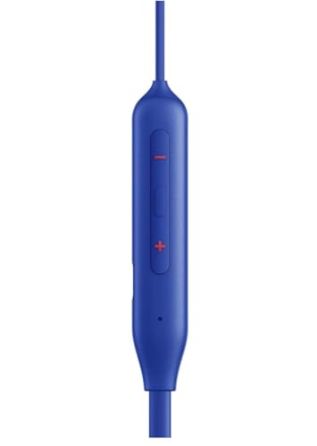 Image of Z2 ANC Bluetooth Neckband Earphones, Blue | 12.4mm Bass Drivers, 45dB Active Noise Cancellation, 28H Battery Life, Fast Charging, Lightweight Flexible