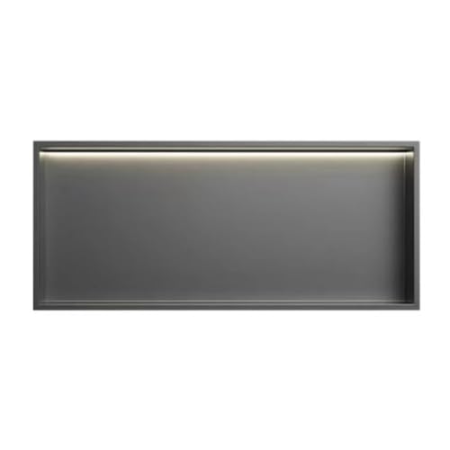 Mensola per doccia a LED di alta qualità, 4000 K, moderna, in acciaio inox, soluzione elegante e funzionale per un'efficienza ottimale, migliora la tua esperienza nella doccia