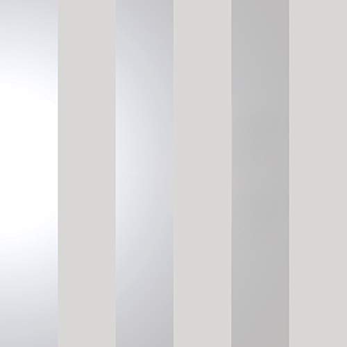 Holden Decor 12760 Dillan Stripe Grey Silver - Papel pintado, color gris Cover