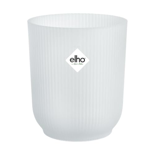 Elho Vibes Fold Orchid High 12,5cm - Orquideario Interior - Macetas Interior - 100% Plástico Reciclado - Transparent