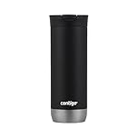 Contigo Huron 2.0 Stainless Steel Travel Mug with Leak-Proof SnapSeal Lid, Vacuum-Insulated Tumbler for Coffee and Tea, Licorice, 16 oz (473 mL)
