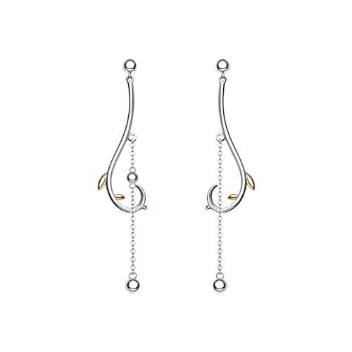 Boucle d'oreille circulaire fleur coquille en zircon coloré pour jeunes filles