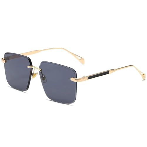 Lunettes de soleil UV400 surdimensionnées et protection solaire vintage