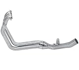  arrow 71458mi colector open acero, compatible con moto husqvarna nuda 900 2012 2013 mototopgun