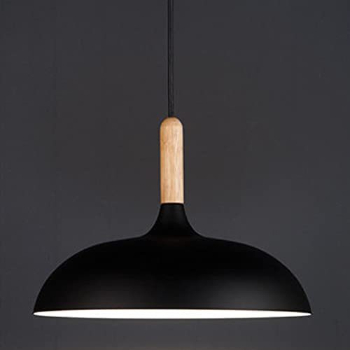 Lampe suspendue industrielle nordique : pendentif métal réglable pour resto