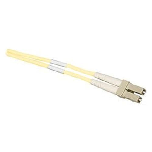 Allen Tel GBLC2-D1-02 Fiber Optic Cable Assembly Patch Cord, LC To LC, Duplex Cable, Singlemode Fiber, 2-Meter Length, Yellow Jacket