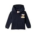Koton Babyboy Zipper Closure Hooded Sweatshirt Back Animal Printed Pocket Detail