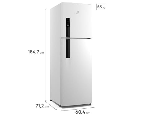 Geladeira Electrolux Frost Free 400L AutoSense Inverter Duplex Branca (IF44)