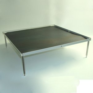 Globe Scientific 528-SFM Accessory for Rocker, Nutating Mixer II and Blot Mixer II, Stacking Platform with Flat Mat, 12" x 12" Size, 6.5 mm Height, 11.5 mm Wide, 13.5 mm Length