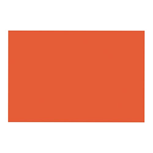 Image of Prang (Formerly SunWorks) Construction Paper, Orange, 12 inch x 18 inch, 50 Sheets