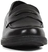 Geox CAGATA1 Penny Loafer (Toddler/Little Kid/Big Kid),Black,37 EU (5 M US Big Kid) | Image 2