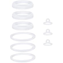 Set of 3/4pcs Water Bottle Silicone Sealing Gasket Replacement for 64oz Insulated Stainless Steel Cup Lid