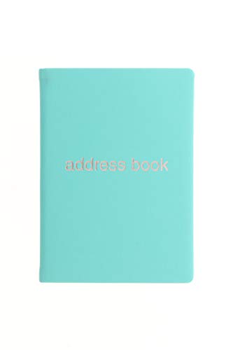 Letts of London Dazzle A6 Address Book Turquoise