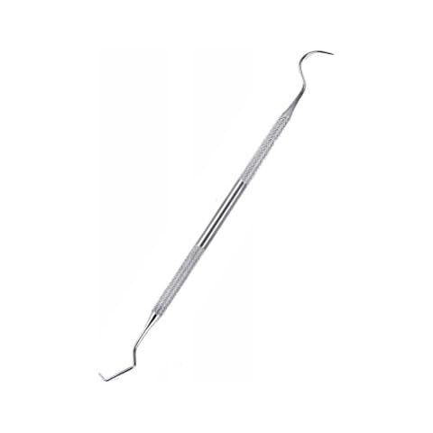 Haishell 1 PCS Stainless Steel Dental Instruments Mouth Probe Teeth Tooth Clean Hygiene Cover