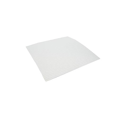 DS Smith Plastics Pizza Pad, 10x10 Single Face, Corrugated White | 200 Per Case