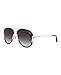 Gucci Aviator Sunglasses Gold Gold Grey Luxury Eyewear Made In Japan Metal Frame Designer Fashion for Everyday Luxury