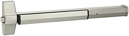 Commercial 3 ft. Rim Exit Only Exit Device, Satin Stainless Steel