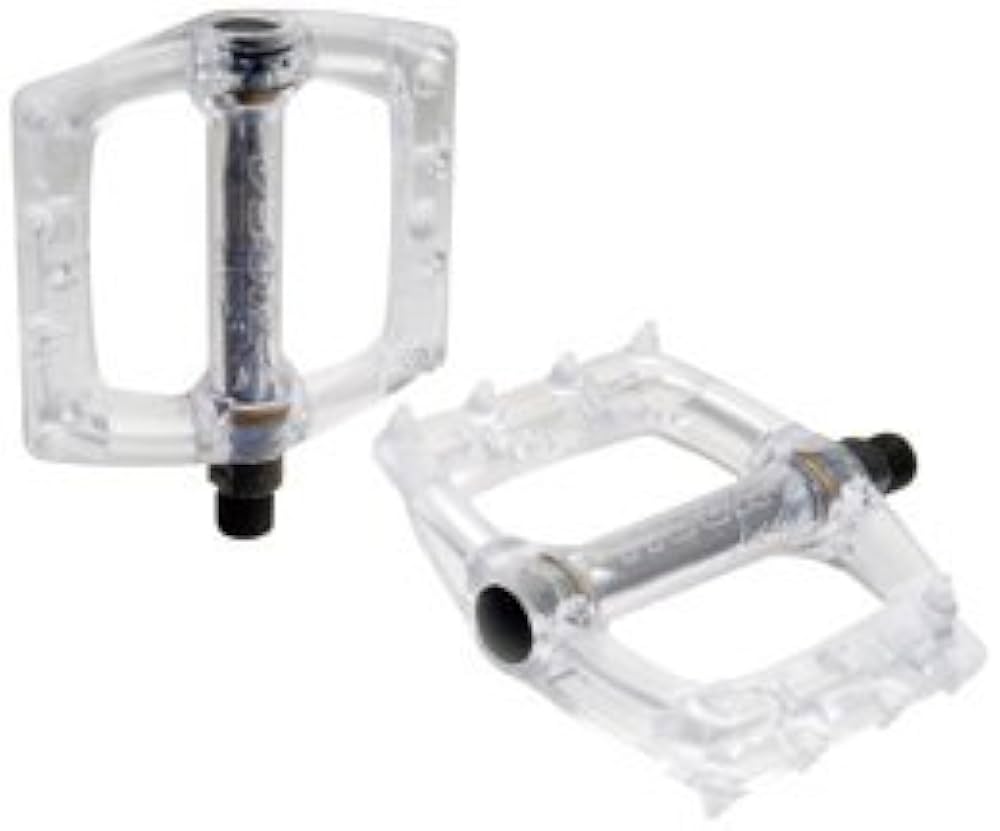 Amazon | TIOGA(タイオガ) SF スリム 9/16 クリアー ペダル