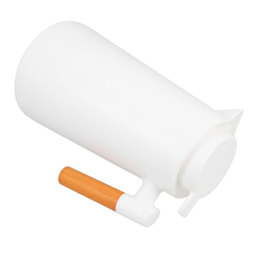 Cabilock Vacuum Insulated Thermal Jug with Lid Portable Coffee Carafe for Hot Cold Drinks Safe Materials for Camping Travel and Daily Use Lightweight Pitcher with Handle