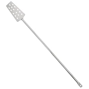 MZHFXB Roestvrijstalen Mash Tun Mengen Roerder,Paddle Duurzaam voor Home Brew Maken Optimale Mengen Met Hangende Haak A/A/Getoond