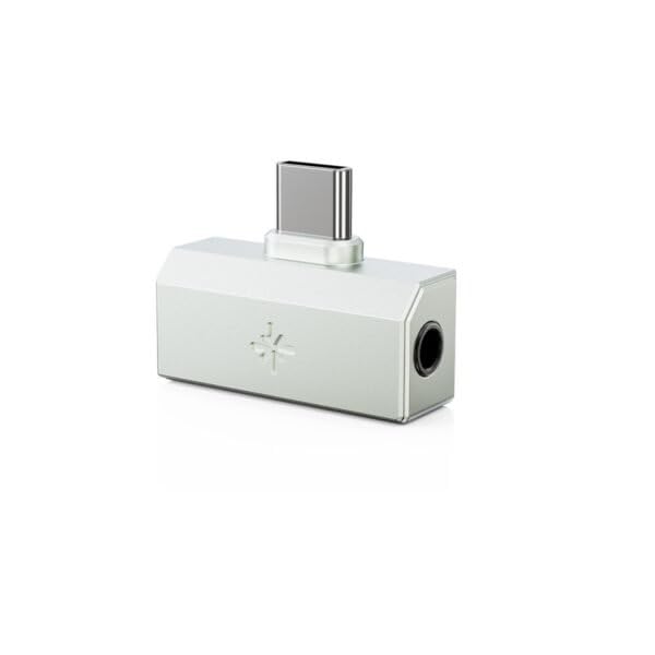 FiiO/Snowsky Tiny Portable DAC & Headphone Amplifier, Hi-Res USB DAC, PEQ Precision Tuning, PCM 384kHz/DSD256 Decoding, App/Web Control, Durable Metal Housing (Tiny B Silver)-image-8