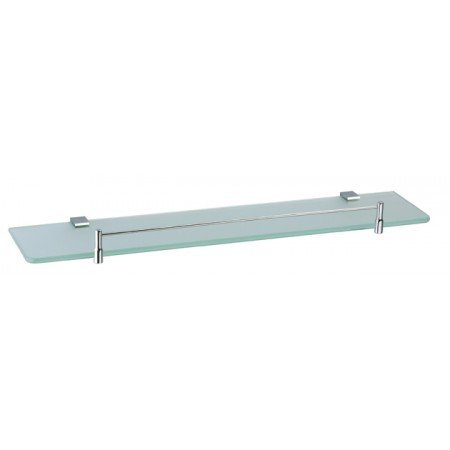 24 in. Bathroom Shelf - Satin Nickel