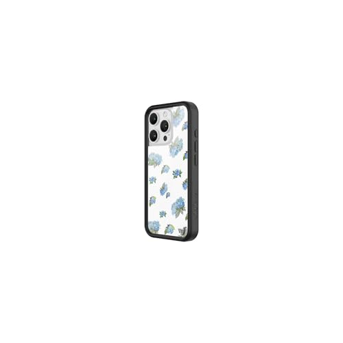 Coque antichoc iPhone 16 Pro Wildflower Moonlight Rose protégeant des chutes - 2