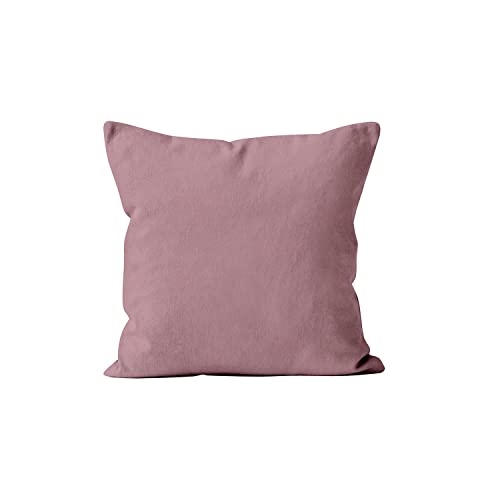 Soleil d'ocre, Alix Housse de Coussin Polyester Rose 40x40 cm