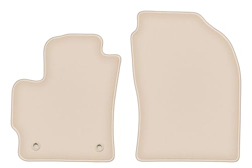 Tapis de sol Toyota Corolla E21 sur mesure Fortuna en velours beige