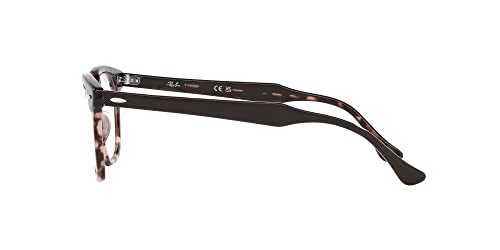 Image of Ray-Ban Unisex Rx5398f Hawkeye Low Bridge Fit Square Prescription Eyewear Frames