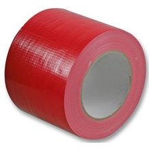 Cable-Tex - Cinta americana, resistente al agua, 100 mm x 50 m, color rojo