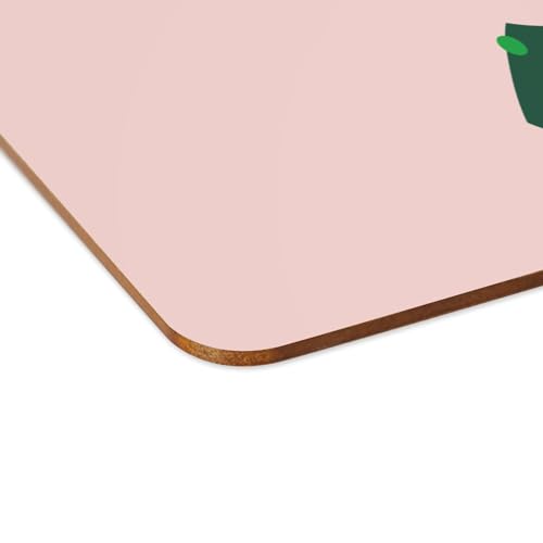 Sets de table dinosaure rose en liège cadeau anniversaire 9 ans