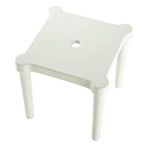 BUTIFULSIC Design Stool Portable Small Chair Thick Plastic Seat Easy to Carry Store