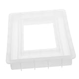 Gadpiparty Diy Silikonform für Rechteckige Fotorahmen Drop Form Flexible Epoxidharz Silikonform Einfach zu Verwenden für Bastelprojekte und Foto Rahmenherstellung