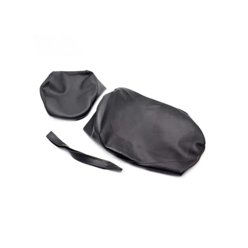 Housse de siège de moto pour XV250 XV400 coussin de passager arrière noir respirant