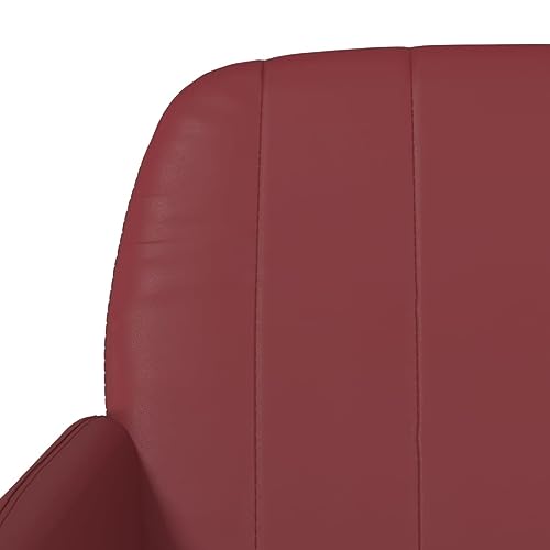 Banco de piel sintética para solucionar la falta de espacio con un asiento acolchado de metal 8