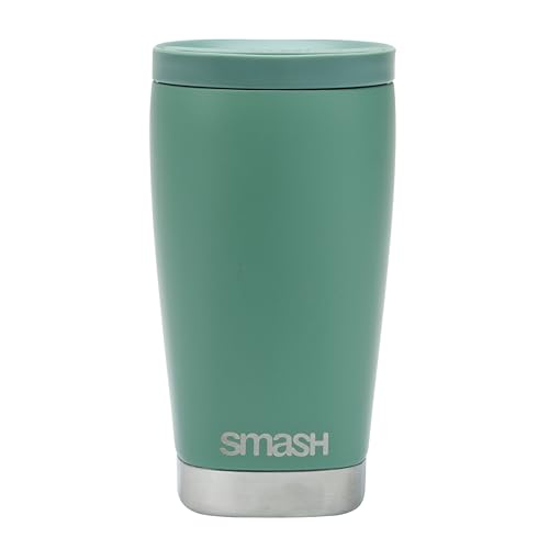 Smash Stainless Steel Twist & Lock Travel Coffee Mug 350ml/ 12 fl oz Sage
