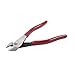 Klein Tools D228-8 Pliers, Made in USA, Diagonal Cutting Pliers with Short Jaw and Beveled Knives, High-Leverage Color-Coded Wire Cutters, 8-Inch